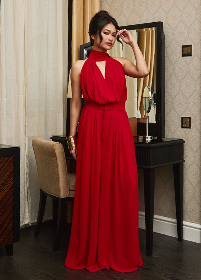Clara in Red